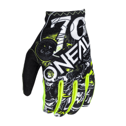 Детски Мотокрос Ръкавици Oneal Matrix Attack Black/Hi-Viz