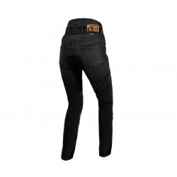 Дамски мото дънки TRILOBITE PARADO DOUBLELAYER SLIM FIT BLACK AAA(A) LEVEL 2
