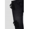 Мото дънки PANDO MOTO ROBBY BLACK - Slim-fit Cordura®