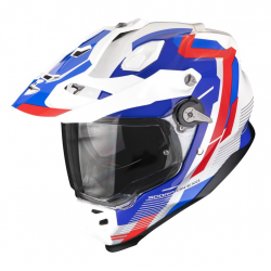 Каска SCORPION ADF-9000 AIR PATROL White-Blue-Red