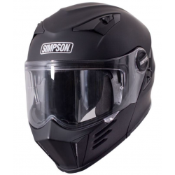 Каска SIMPSON Darksome 06 SOLID MATT BLACK