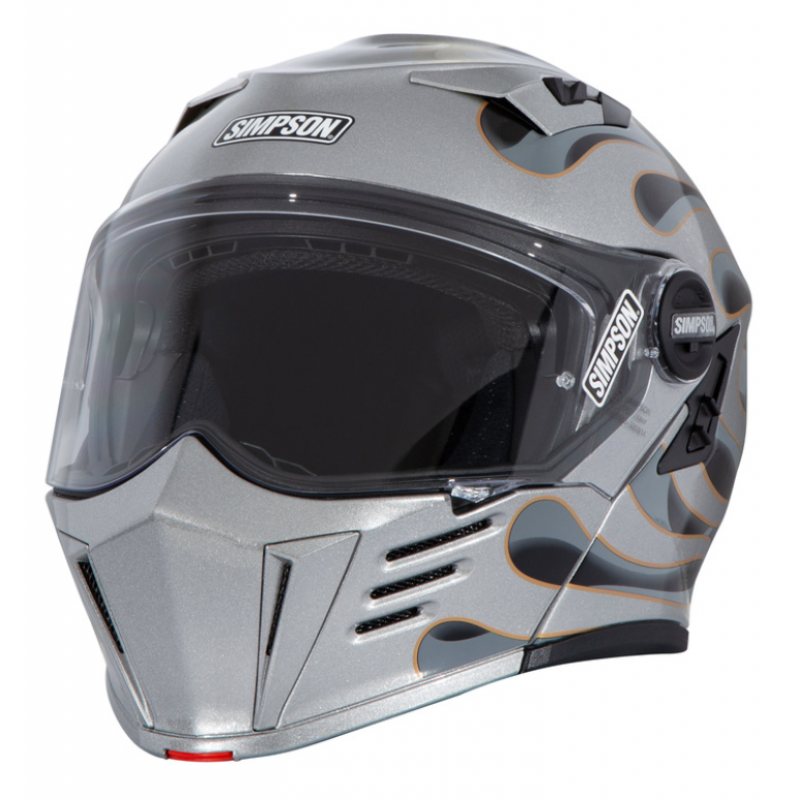 Каска SIMPSON Darksome Wildfire Grey
