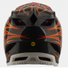 Вело каска Troy Lee Designs D4 Carbon Helmet MIPS Torched Carbon / Magenta