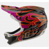 Вело каска Troy Lee Designs D4 Carbon Helmet MIPS Torched Carbon / Magenta