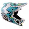 Вело каска Troy Lee Designs D4 Composite Helmet MIPS Crest Real Teal