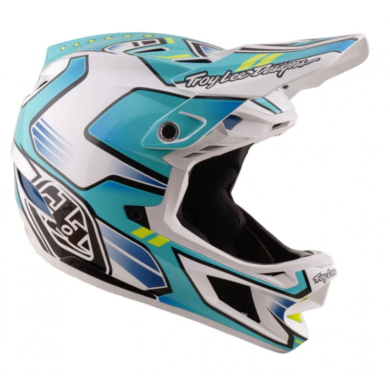 Вело каска Troy Lee Designs D4 Composite Helmet MIPS Crest Real Teal