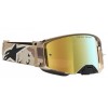 Мотокрос очила ALPINESTARS SUPERTECH LONE CAMO DESERT MIRROR-GLD