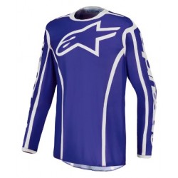Мотокрос джърси Alpinestars FLUID APEX V2 BLUE/WHITE
