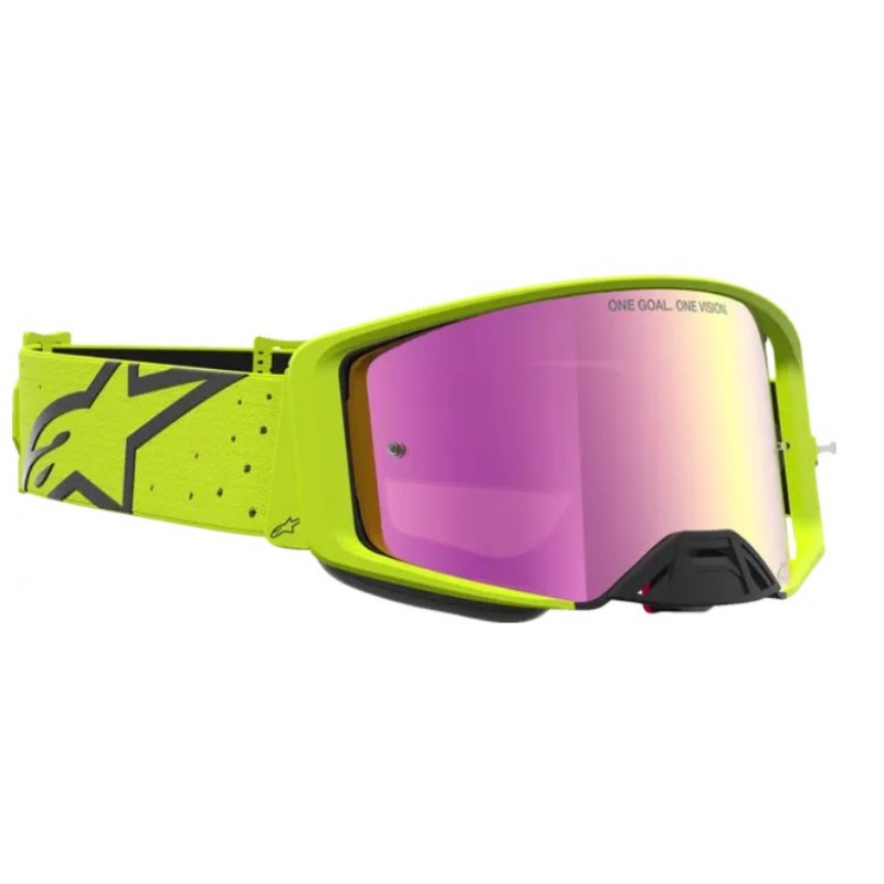 Мотокрос очила ALPINESTARS SUPERTECH VESTA YEL FLUO BLK MIRROR-RED