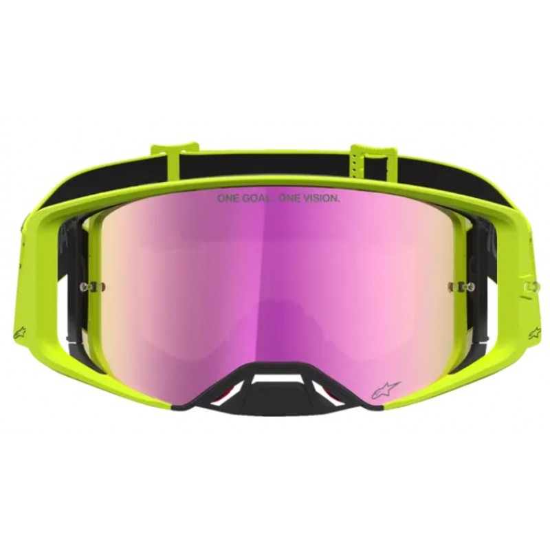 Мотокрос очила ALPINESTARS SUPERTECH VESTA YEL FLUO BLK MIRROR-RED