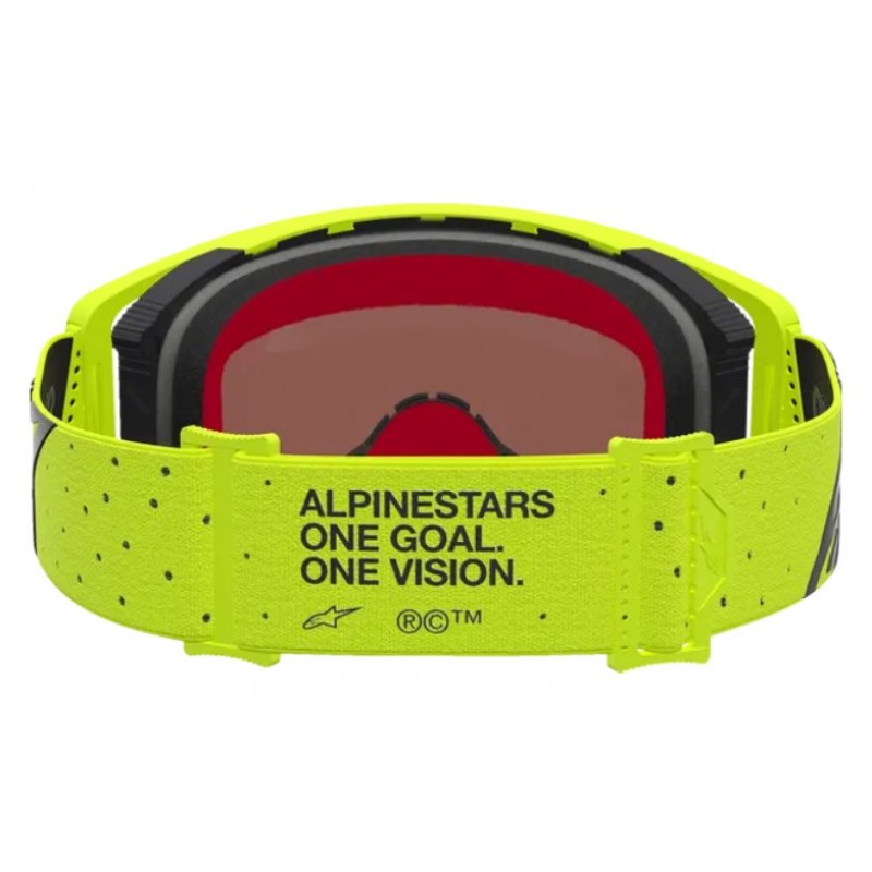 Мотокрос очила ALPINESTARS SUPERTECH VESTA YEL FLUO BLK MIRROR-RED