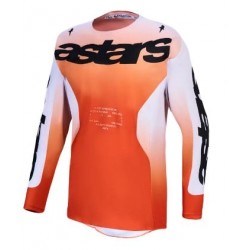 Мотокрос джърси ALPINESTARS RACER AMBER RED/LIL/BLK