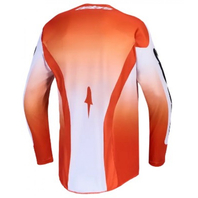 Мотокрос джърси ALPINESTARS RACER AMBER RED/LIL/BLK