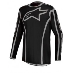 Мотокрос джърси ALPINESTARS FLUID APEX V2 BLK/SIL