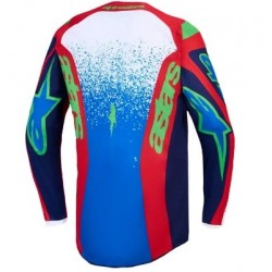 Мотокрос джърси ALPINESTARS FLUID DRAG BL/NV/RD/WH