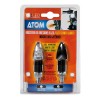 Led Мигачи Atom Black – 90101