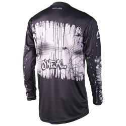 Детска мотокрос блуза O'NEAL ELEMENT RANCID BLACK/GRAY V.27