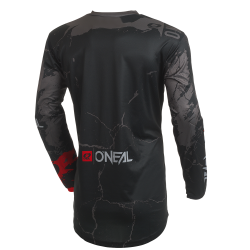 Мотокрос блуза O`NEAL ELEMENT ACID BLACK/GRAY V.27