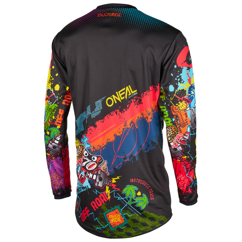 Детска мотокрос блуза O'NEAL ELEMENT VIBRANT MULTI V.27