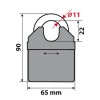 Заключващa Мото Верига – C-Lock 150 Plus 90633