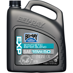 Масло BEL-RAY EXP Synthetic Ester Blend 4T 15W-50 4L
