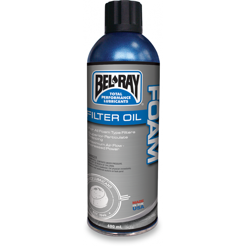 Спрей за въздушен филтър BEL-RAY Foam Filter Oil 400ml