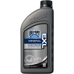 Масло BEL-RAY EXL MINERAL 4T 20W-50 1L