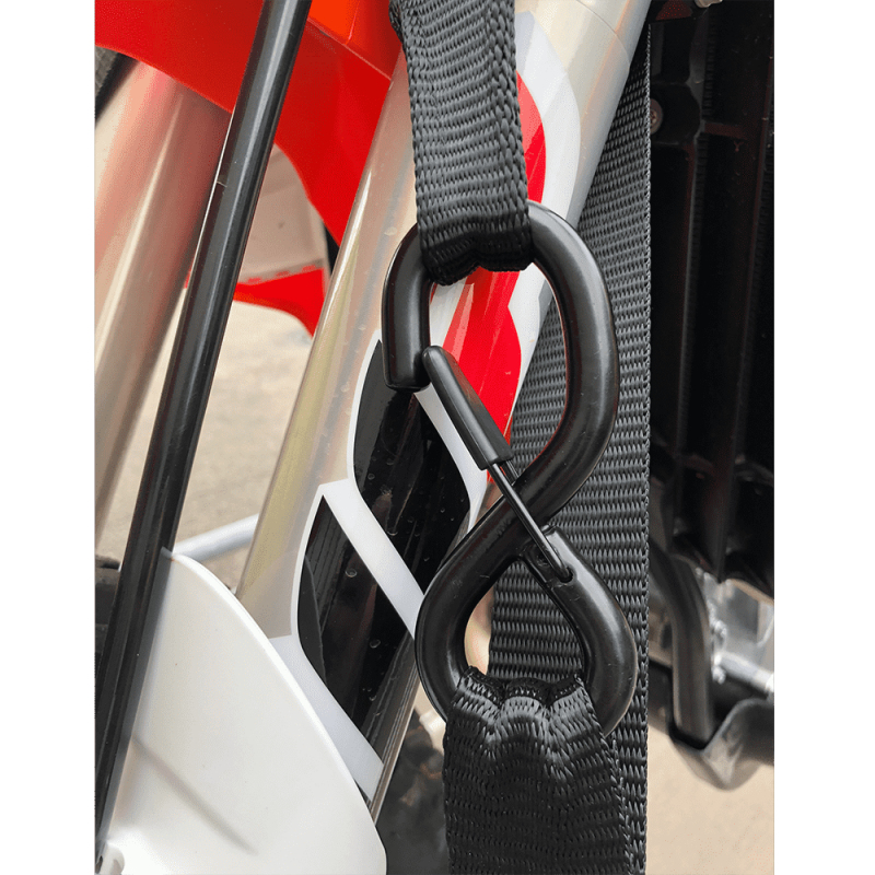 Колани за захващане на мотор O’NEAL DE LUXE Tie Downs LOGO RED