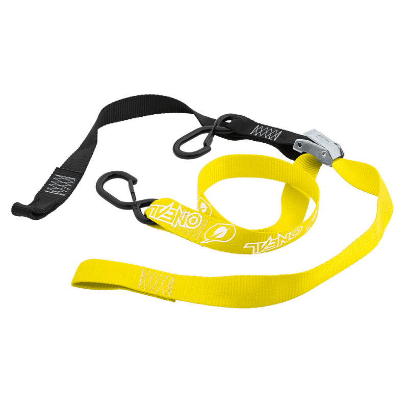 Колани за захващане на мотор O’NEAL DE LUXE Tie Downs LOGO YELLOW
