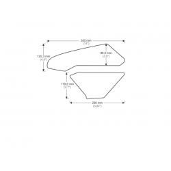 Протектор за резервоар HОNDA CBR 1000 RR 2017-2019г HDR216/PR3417