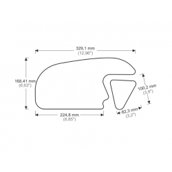 Протектор за резервоар HONDA CBR 600 RR HDR218/PR3436