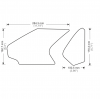 Протектор за резервоар HONDA CBR 1000 RR HDR213/PR3437