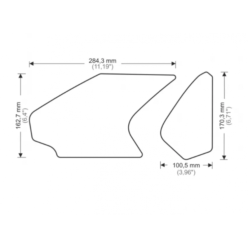 Протектор за резервоар HONDA CBR 1000 RR HDR214/PR3438