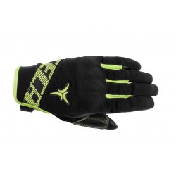 Текстилни ръкавици SECA X-STRETCH BLACK/FLUO