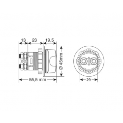 Ключ маса Ext-11 12/32 V с три функции
