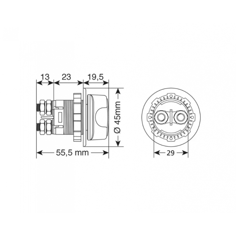 Ключ маса Ext-11 12/32 V с три функции
