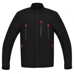 Текстилно Мото Яке Black Bike Anorak