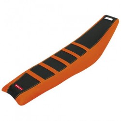 Калъф За Седалка Тип Зебра Polisport Ktm Sx-Sxf - 2019-22 / Exc/Exc-F - 2020-23 Orange/Black