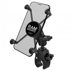 Мото стойка за телефон RAM-MOUNTS X-Grip RAM-B-400-A-HOL-UN10BU за големи смартфони