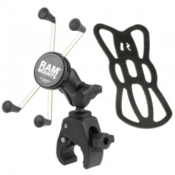 Мото стойка за телефон RAM-MOUNTS X-Grip RAM-B-400-A-HOL-UN10BU за големи смартфони