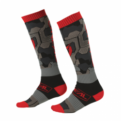 Термо Чорапи O'Neal Pro Mx Camo V.22 Black/Red