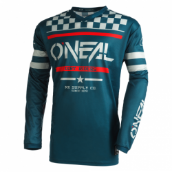 Мотокрос Джърси O'Neal Squadron V.22 Teal/Gray