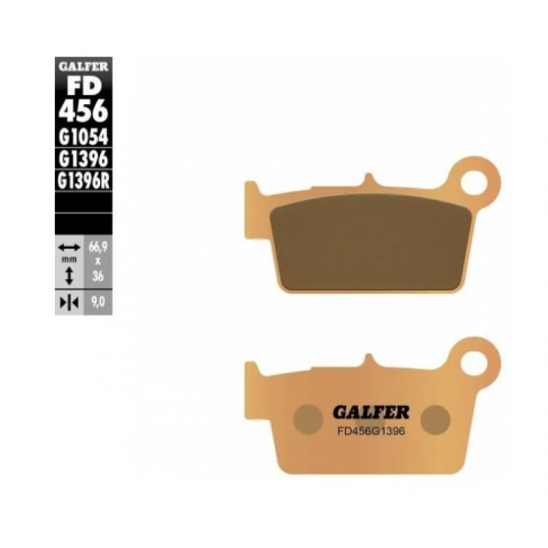 Задни мото накладки Galfer SINTERED FD456G1396