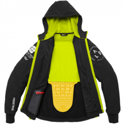 Мото Яке Spidi Hoodie Armor Evo Fluo