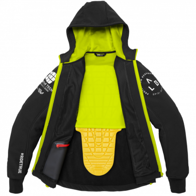 Мото Яке Spidi Hoodie Armor Evo Fluo
