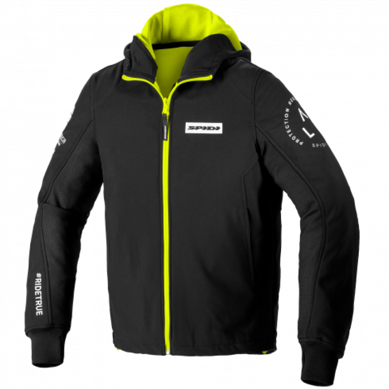 Мото Яке Spidi Hoodie Armor Evo Fluo