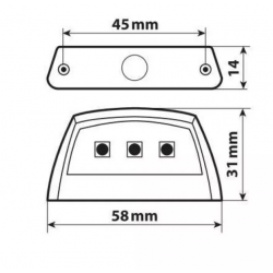 LED-Осветител за номер E-ion 90587