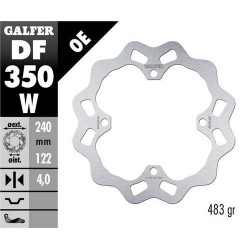 Заден Спирачен Диск Galfer Wave Fixed 240X4Mm Df350W