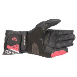 Дамски кожени мото ръкавици ALPINESTARS STELLA SP-8 V3 BLACK/RED