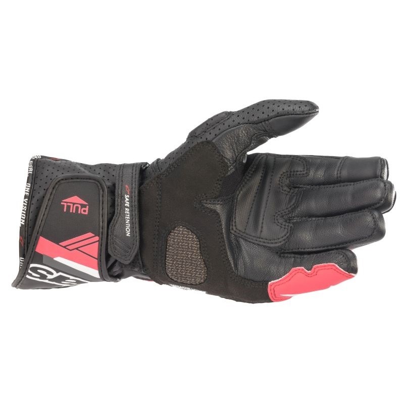 Дамски кожени мото ръкавици ALPINESTARS STELLA SP-8 V3 BLACK/RED